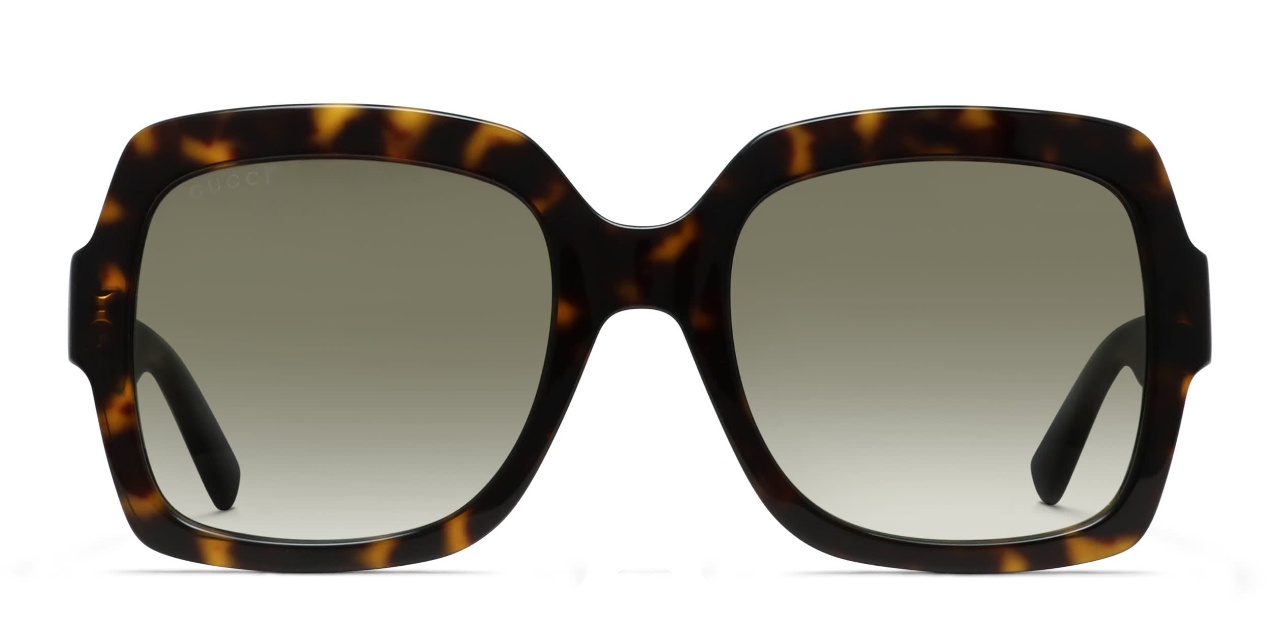 Gucci GG0036SN Tortoise glasses - Tortoise - Frontal View