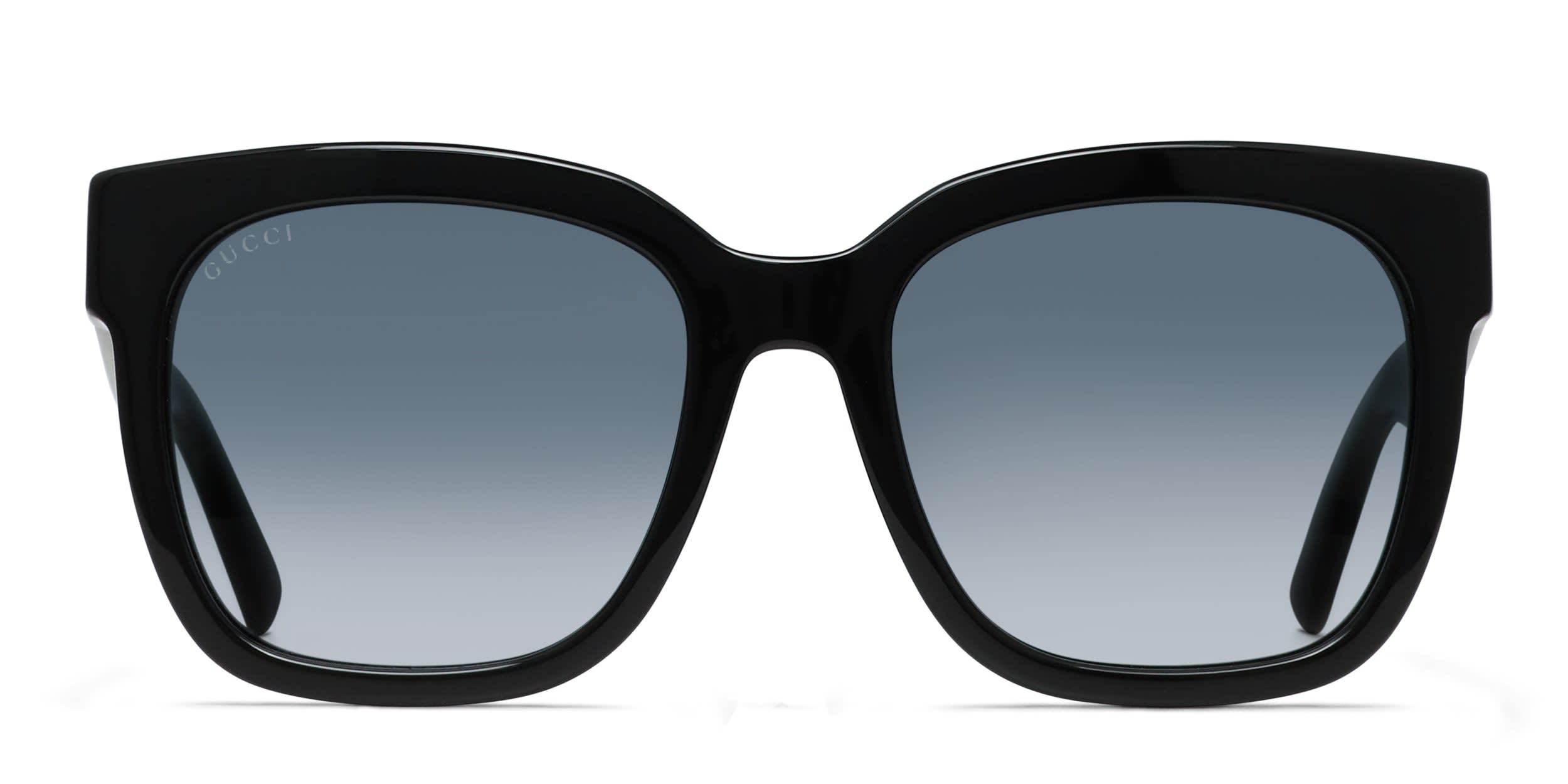 Gucci GG0034SN Black glasses - Black - Frontal View