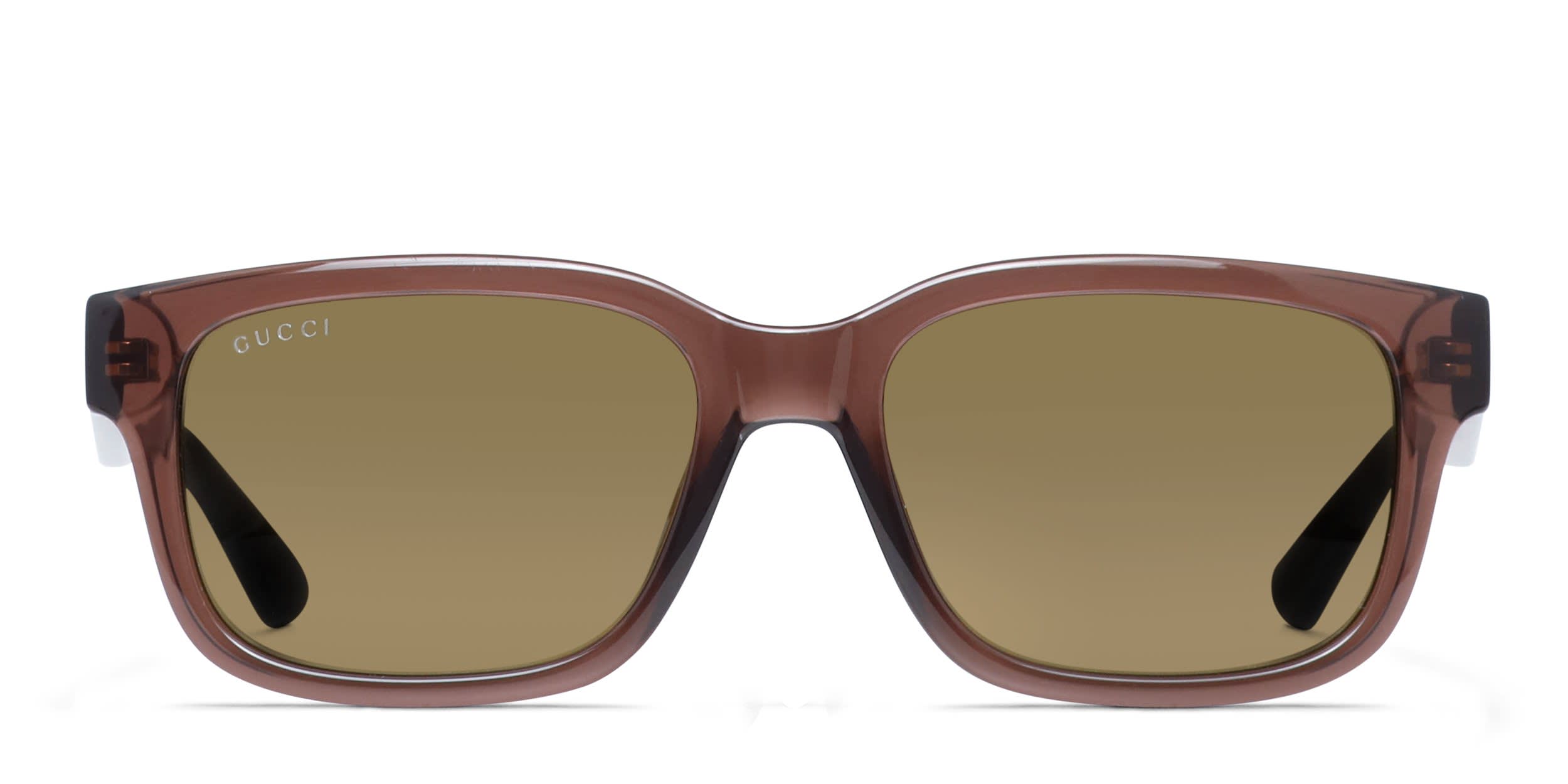 Gucci GG0382S Tortoise, Orange, Gold Prescription Sunglasses