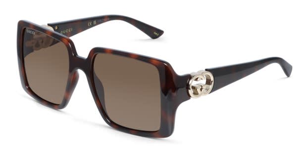 Gucci GG1692S Tortoise Prescription Sunglasses