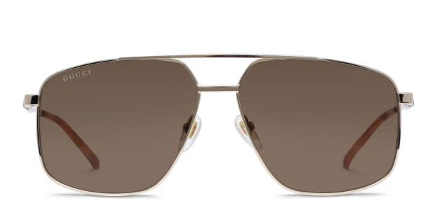 Gucci GG1676S Gold Prescription Sunglasses display picture 1