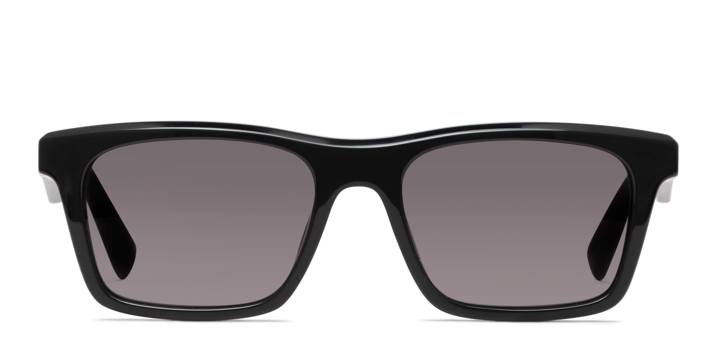 Alexander McQueen AM0472S Shiny Black glasses - Shiny Black - Frontal View