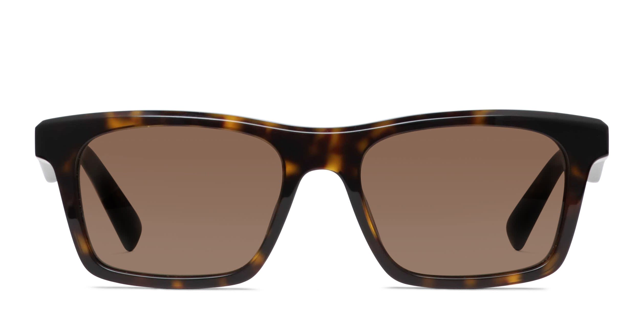Diesel DL2003 tortoise frame with solid brown lenses. Lenses