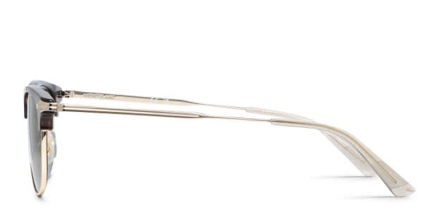 Mont Blanc MB0364S Tortoise, Gold Prescription Sunglasses