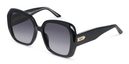 Quay Full Glam Shiny Black glasses - Shiny Black - Angle View