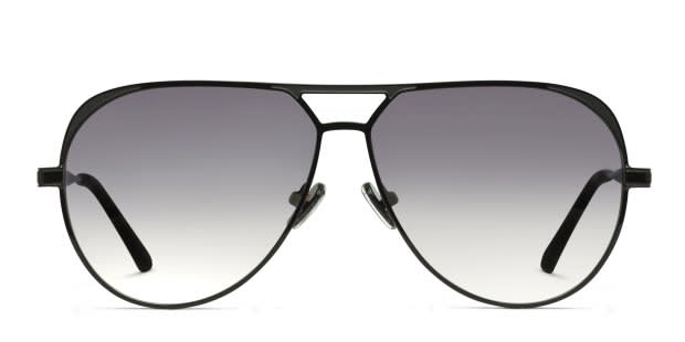 Quay Open Tab Black Prescription Sunglasses display picture 1