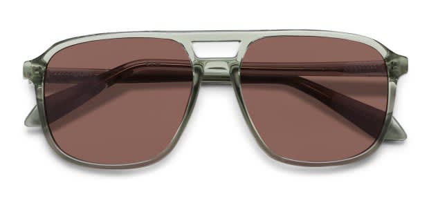 Quay On The Fly Green Prescription Sunglasses display picture 2