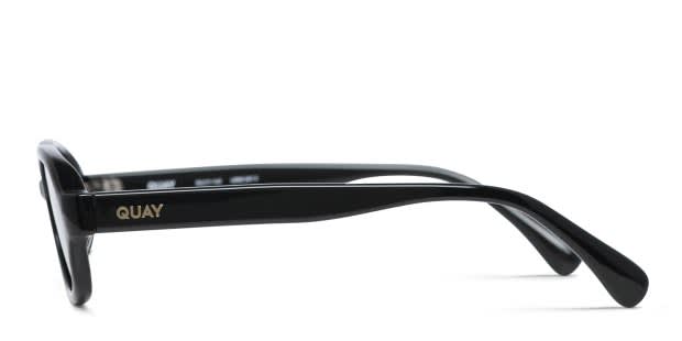 Quay Australia Black Could Never Gloss Oval Sunglasses ID 77683 Quay Australia Black Could Never Gloss Oval Sunglasses ID  main image 4