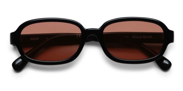 Quay Could Never Black Prescription Sunglasses display picture 1