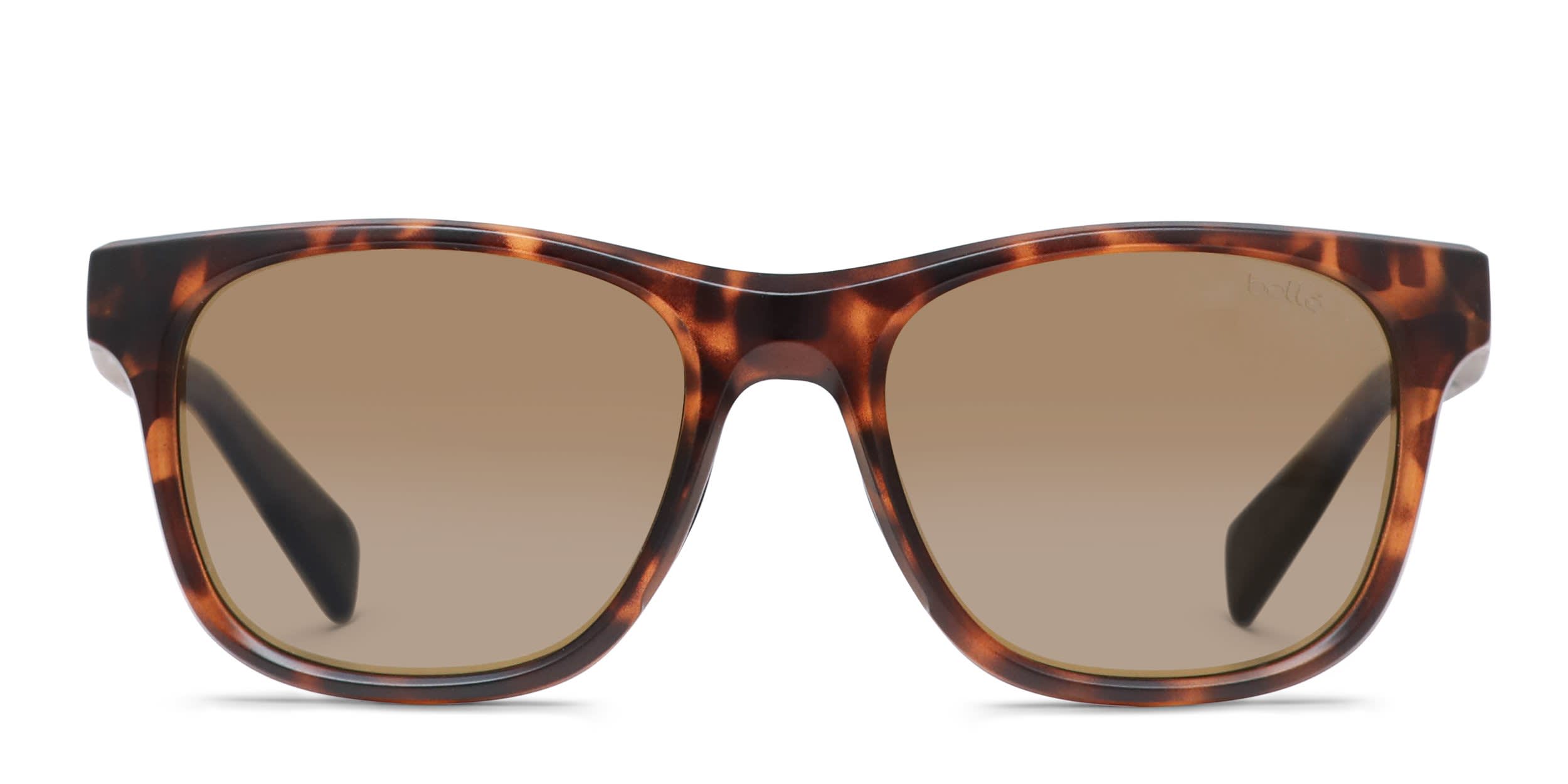Bolle Tortoise Shell  Rectangular Sunglasses - Dark Lenses Bolle Fenix Brown, Tortoise Prescription Sunglasses main image 2