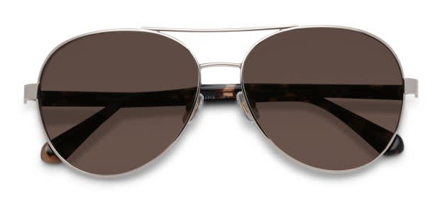 Kate spade  Aviator Sunglasses with Double Bridge Kate Spade Avaline2/S Rose Gold Prescription Sunglasses main image 2