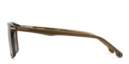 Carrera 298/S Brown, Clear glasses - Brown / Clear - Side View