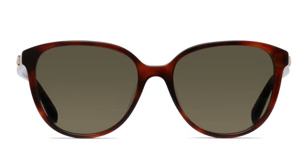 Kate Spade Vienne/G/S Tortoise, Brown Prescription Sunglasses