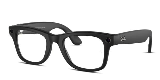新品未開封RAY-BAN  WAYFARER RW4006 クリアレンズ Ray-Ban Meta Smart Glasses RW4006 Wayfarer Transitions Black