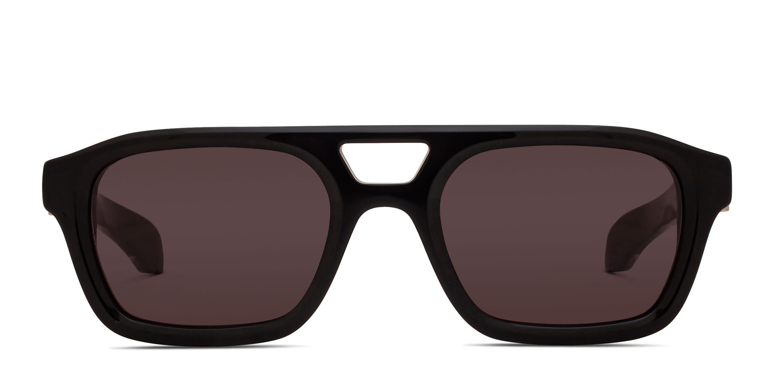 Alexander McQueen AM0505S Shiny Black glasses - Shiny Black - Frontal View
