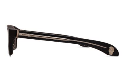 Alexander McQueen AM0505S Shiny Black glasses - Shiny Black - Side View