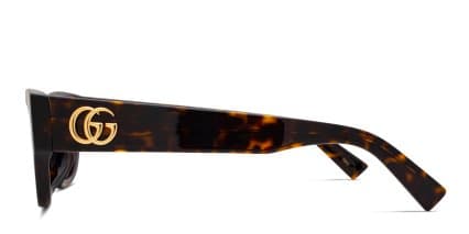 Gucci GG1954SA Tortoise glasses - Tortoise - Side View