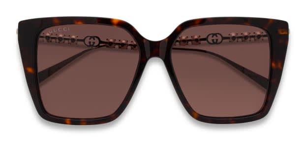 Gucci GG1967S Tortoise Prescription Sunglasses
