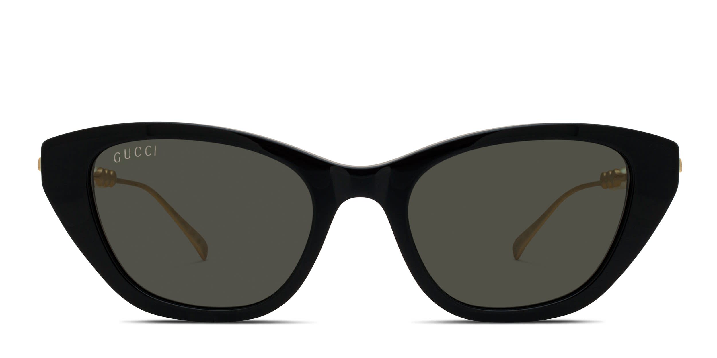 Gucci GG1968S Shiny Black glasses - Shiny Black - Frontal View