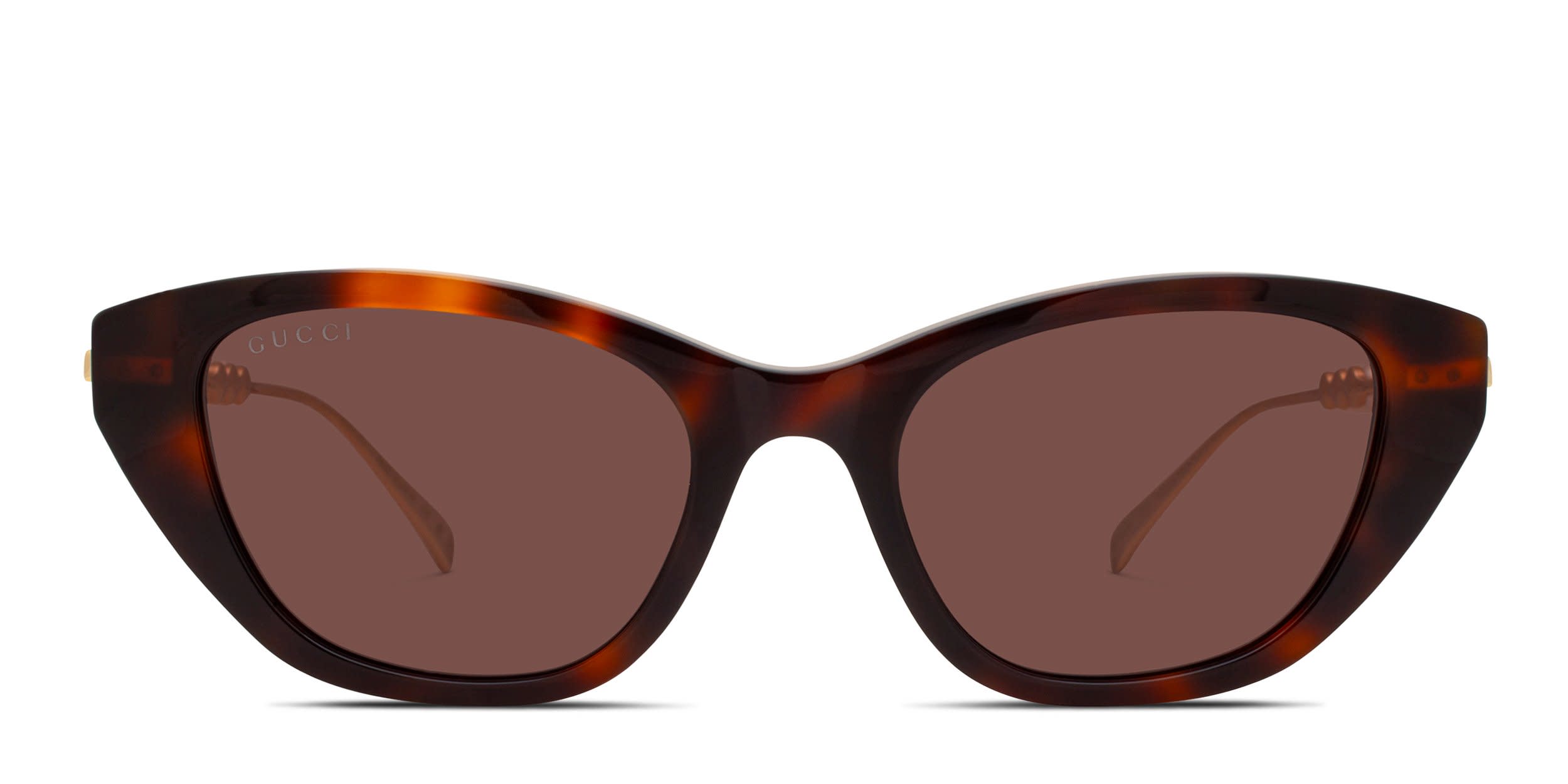 Gucci GG1968S Tortoise glasses - Tortoise - Frontal View