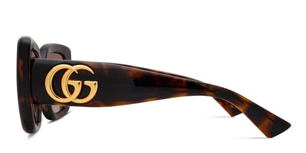 Gucci GG1975S Tortoise Prescription Sunglasses