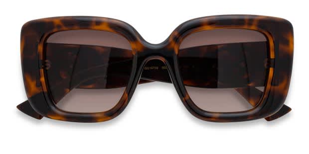 Gucci GG1975S Tortoise Prescription Sunglasses
