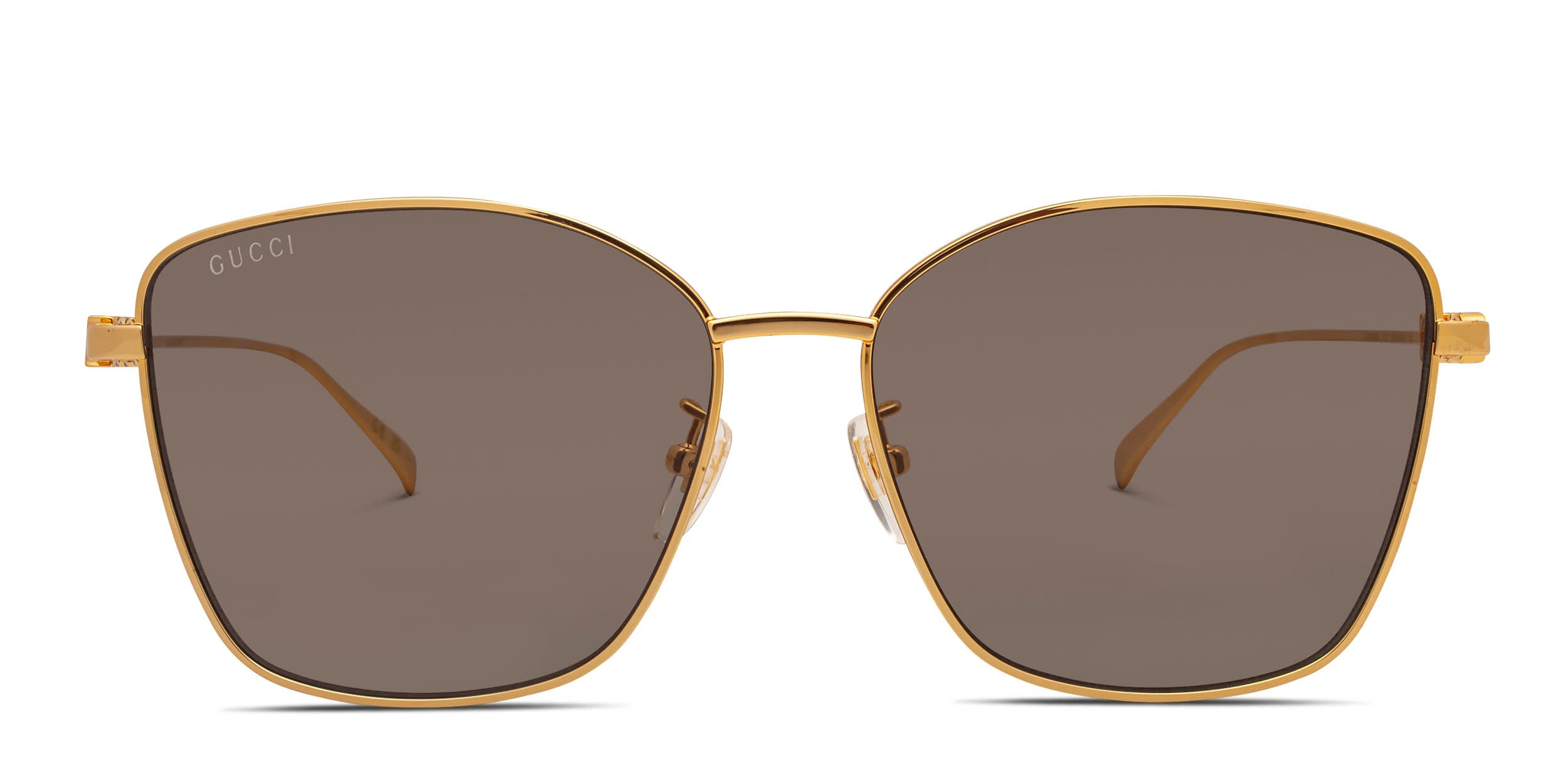 Gucci GG1805SA Gold glasses - Gold - Frontal View