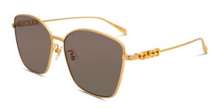 Gucci GG1805SA Gold glasses - Gold - Angle View