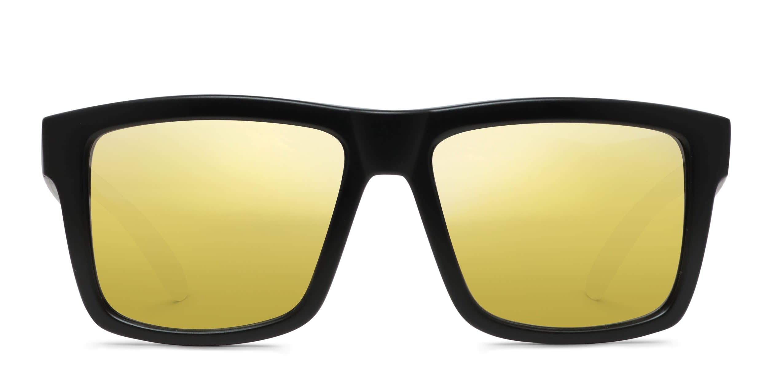 Heat Wave Vise Black, Gold glasses - Black / Gold - Frontal View
