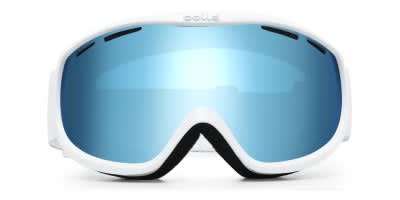 Bolle Sierra Ski Goggles w/Clip-in White, Blue