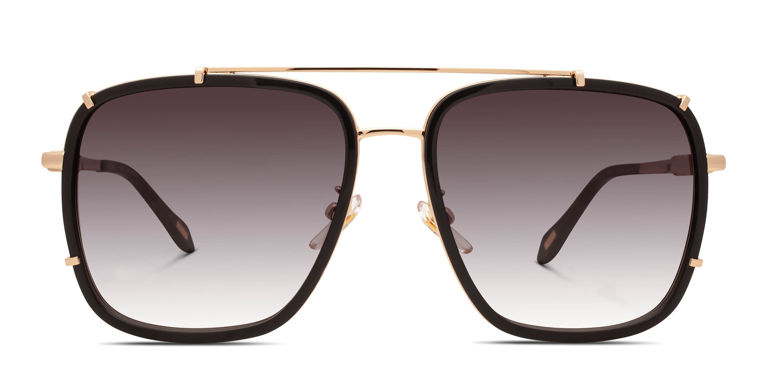 Just Cavalli SJC030V Black, Gold glasses - Black / Gold - Frontal View