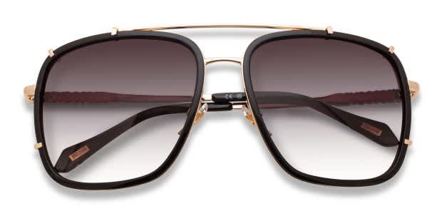 Just Cavalli SJC030V Black, Gold Prescription Sunglasses display picture 2