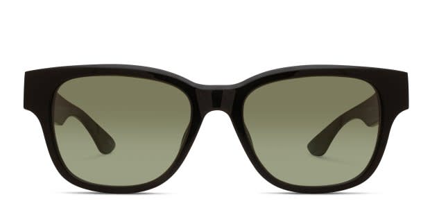 The Alexander McQueen AM0528SA sunglasses feature a clean  display picture 2