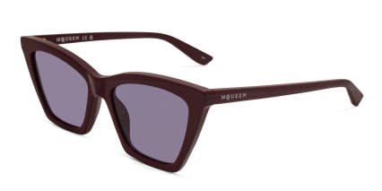 Alexander McQueen AM0536S Red, Blue glasses - Red / Blue - Angle View