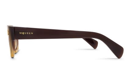 Alexander McQueen AM0548S Brown glasses - Brown - Side View