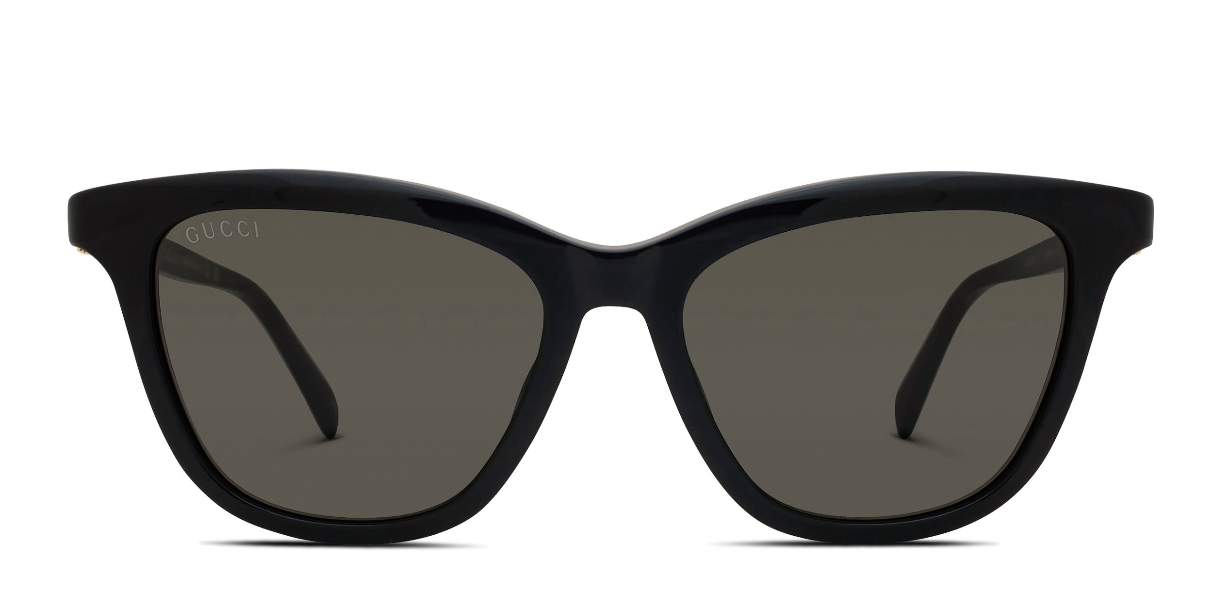 Gucci GG2032S Black, Gray glasses - Black / Gray - Frontal View
