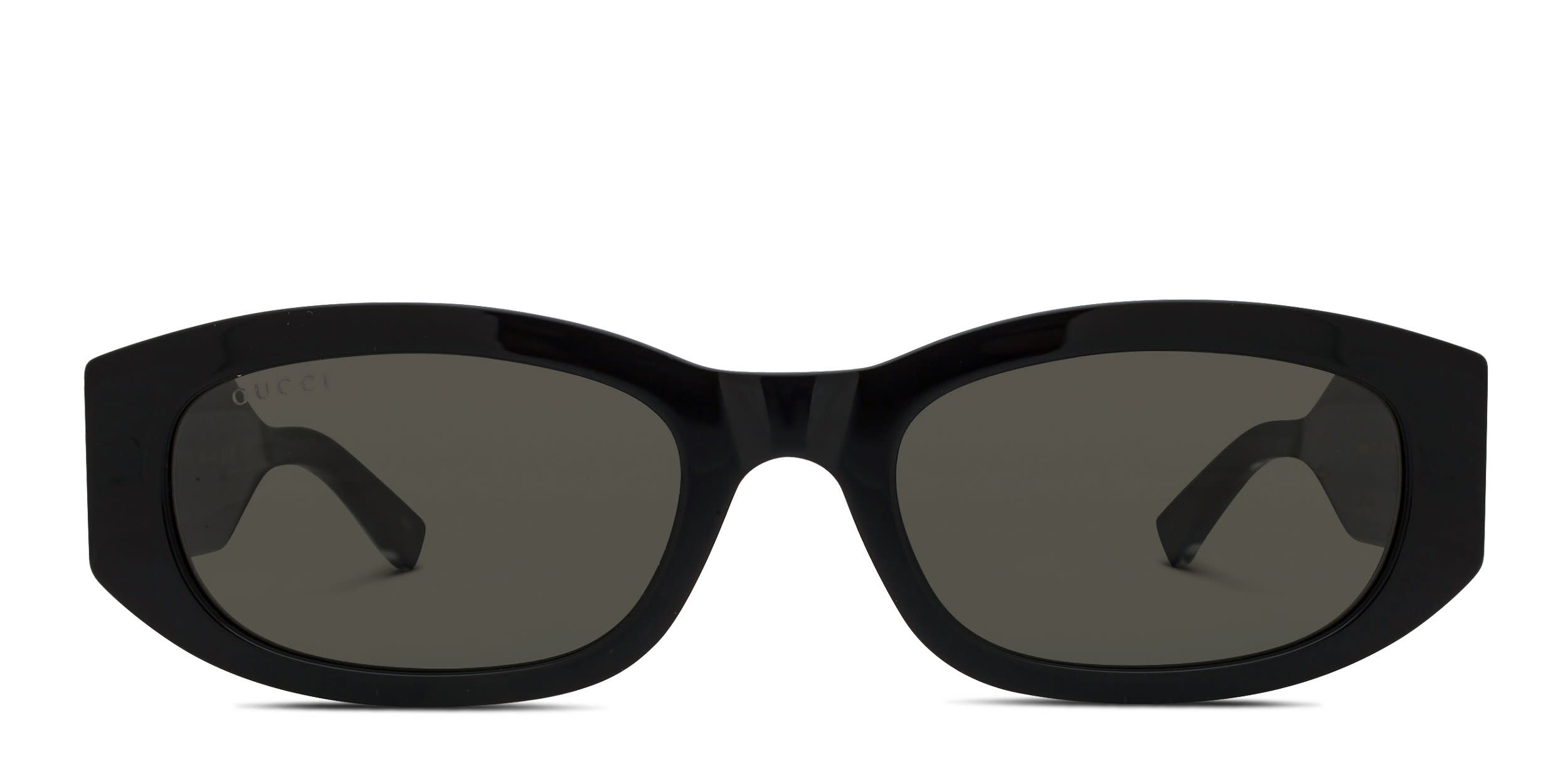 Gucci GG2068SA Black, Gray glasses - Black / Gray - Frontal View