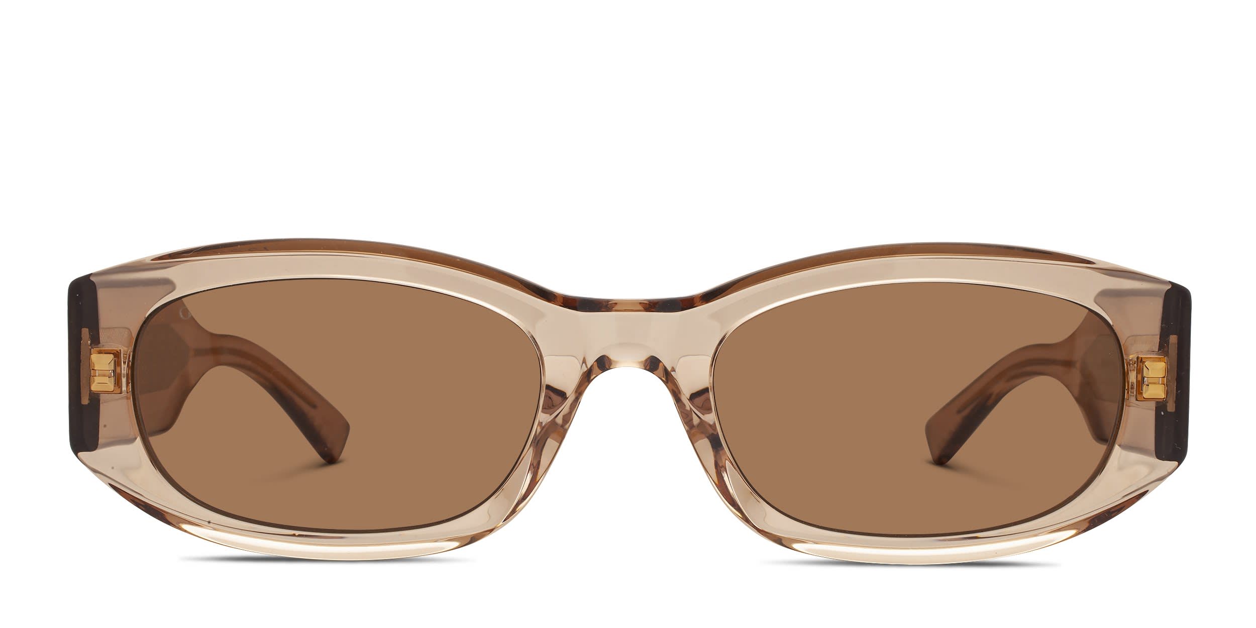 Gucci GG2068SA Brown glasses - Brown - Frontal View