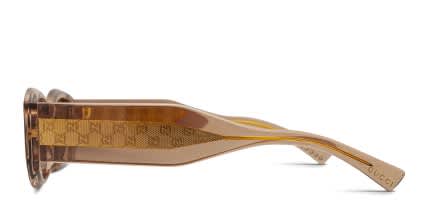 Gucci GG2068SA Brown glasses - Brown - Side View