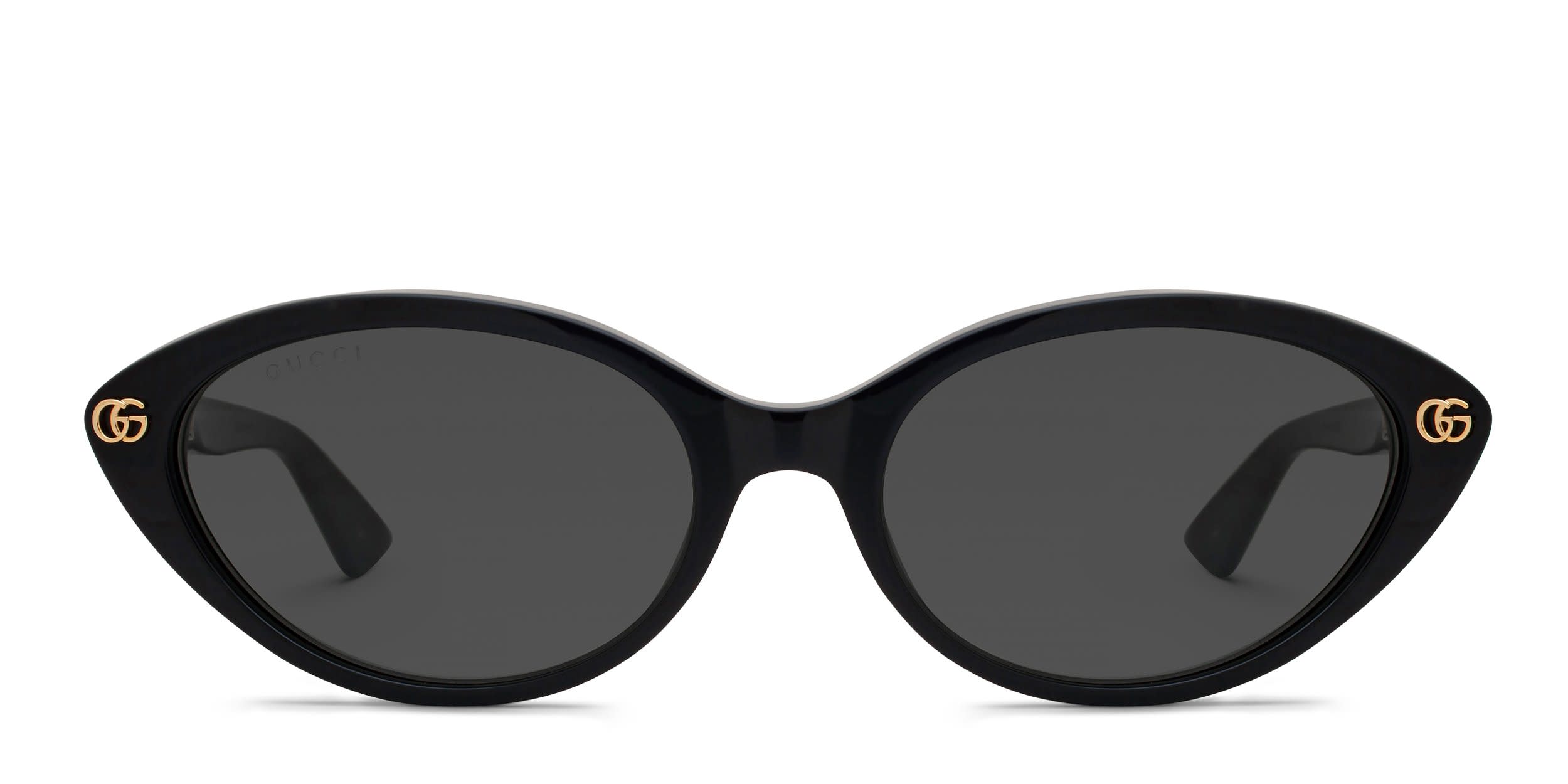 Gucci GG2110S Black, Gray glasses - Black / Gray - Frontal View