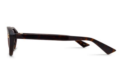 Gucci GG2110S Tortoise, Brown glasses - Tortoise / Brown - Side View