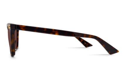Gucci GG2111S Tortoise, Brown glasses - Tortoise / Brown - Side View