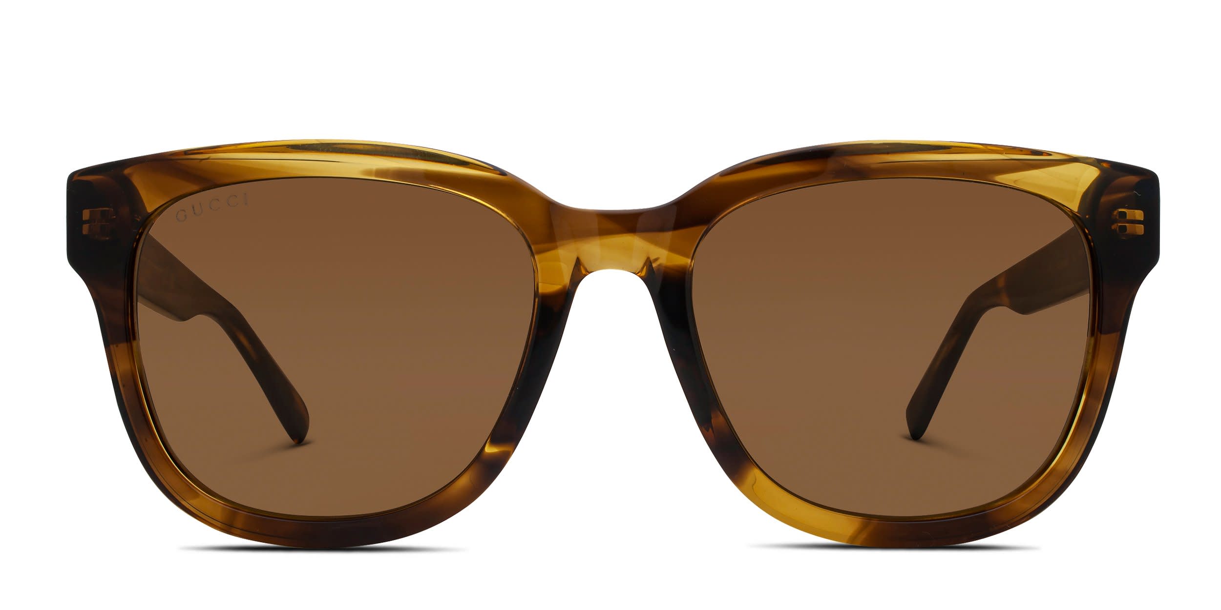 Gucci GG2126SK Tortoise, Brown glasses - Tortoise / Brown - Frontal View