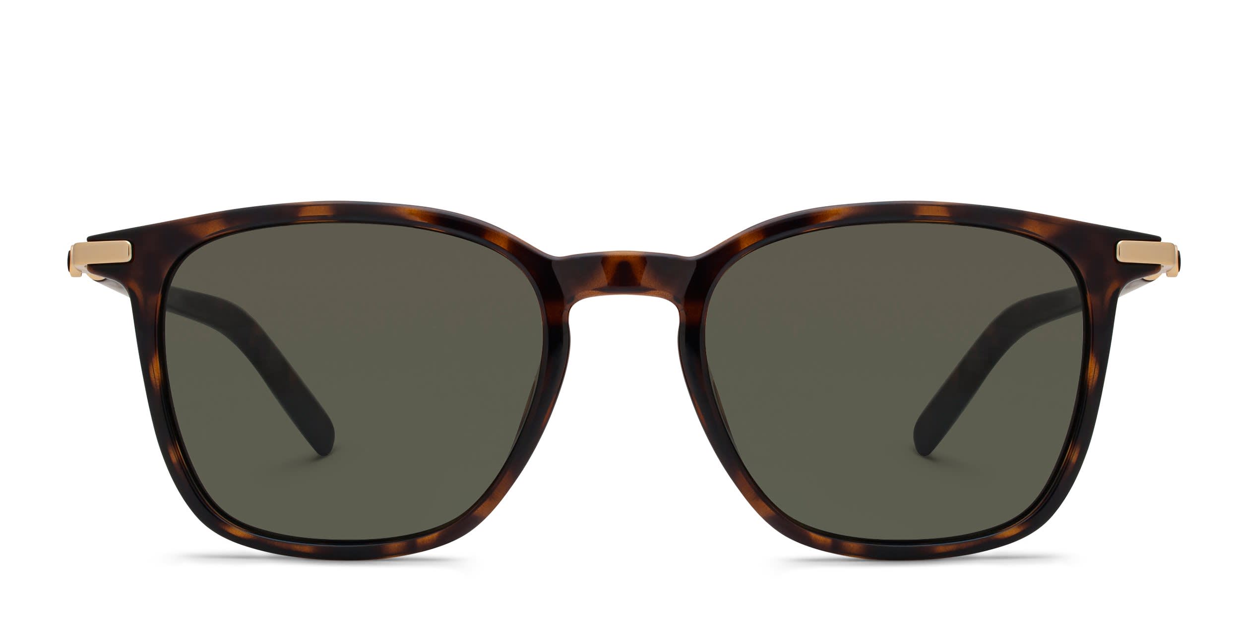Mont Blanc MB0460S Brown, Tortoise glasses - Brown / Tortoise - Frontal View