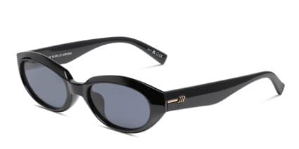 Le Specs Le Bijou Shiny Black glasses - Shiny Black - Angle View