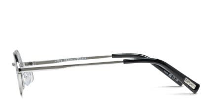 Le Specs Love Train Silver glasses - Silver - Side View