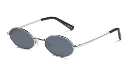 Le Specs Love Train Silver glasses - Silver - Angle View