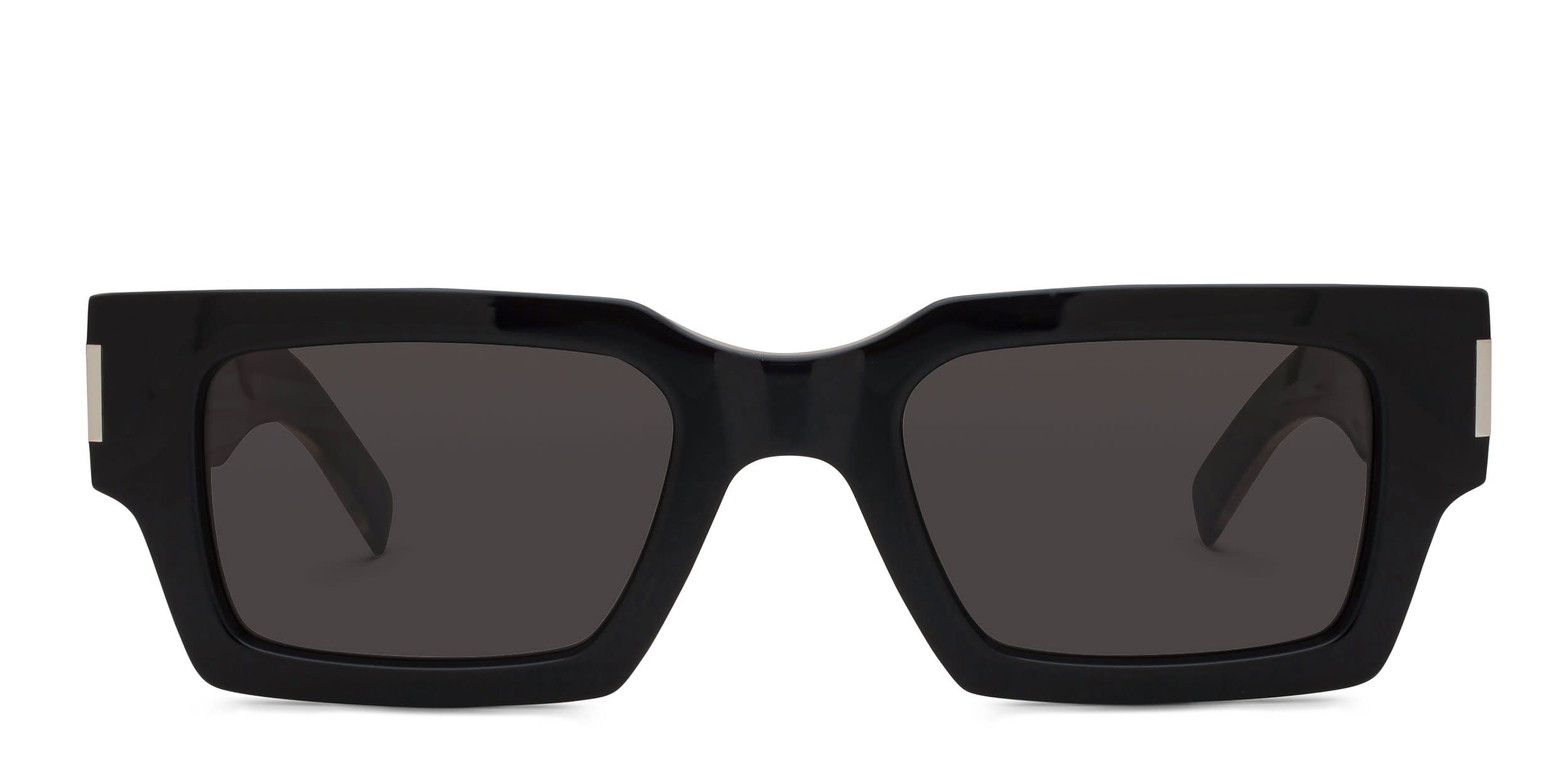 The Saint Laurent SL 572 is a bold, squared sunglasses frame built