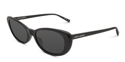 Saint Laurent SL822 Black glasses - Black - Angle View
