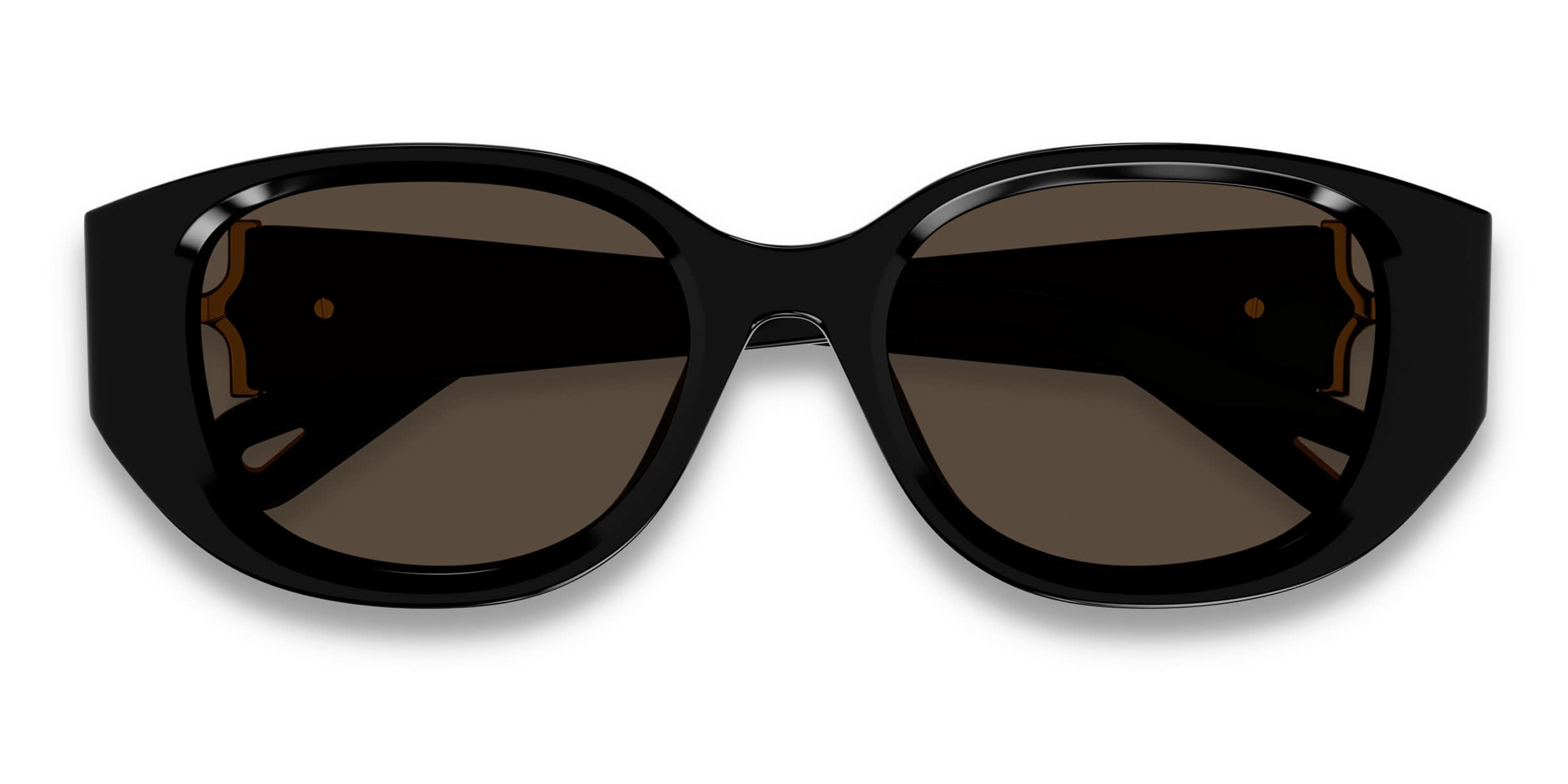 Chloe CH0237SK Black, Brown glasses - Black - Frontal View